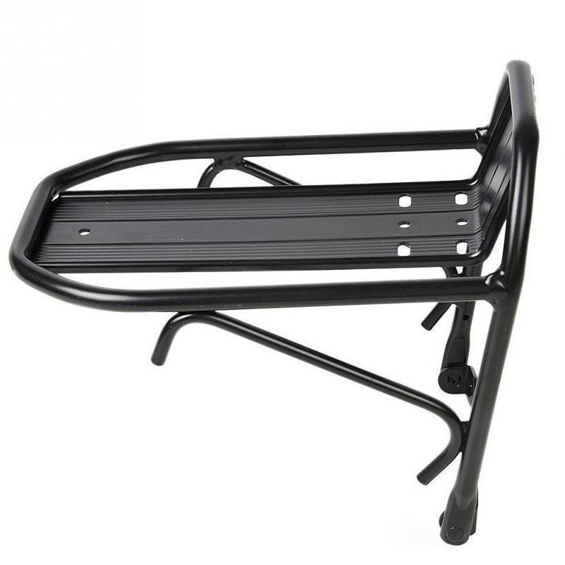 Cycling Gear Storage Rack - แร็คจักรยานอะลูมิเนียมอัลลอยด์สำหรับจักรยานเสือภูเขาและจักรยานถนน กระเป๋าใส่สัมภาระด้านหน้า ชั้นวางสัมภาระ ขายึด กระเป๋าท้าย อุปกรณ์เสริมสำหรับจักรยาน