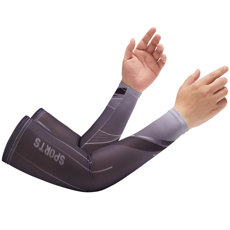 Cycling Glove - ขี่จักรยานแขนน้ําแข็งสําหรับชายฤดูร้อนกีฬาข้อมือป้องกันรังสีอัลตราไวโอเลตขับรถป้องกันแสงแดดแขนแขนเดินป่าตกปลาที่มีสีสัน