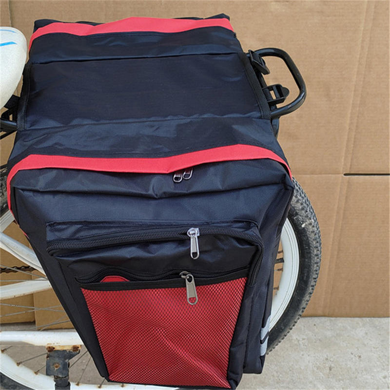 Cycling Gear Storage Rack - กระเป๋าติดท้ายจักรยานขนาดใหญ่แบบสองด้าน ทนทาน สำหรับจัดเก็บสัมภาระในการเดินทาง