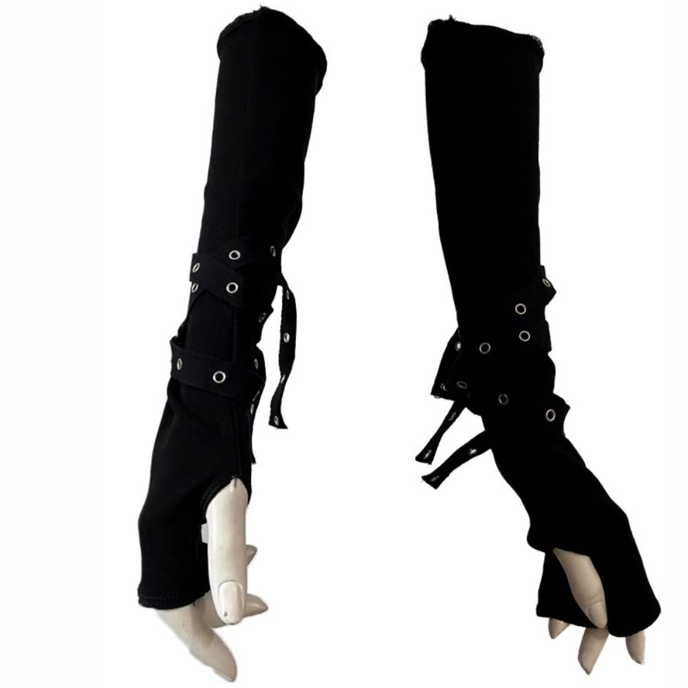 ปลอกแขนกันแดดสไตล์โกธิคแบบครึ่ - Cycling Glove บทวิจารณ์และราคา