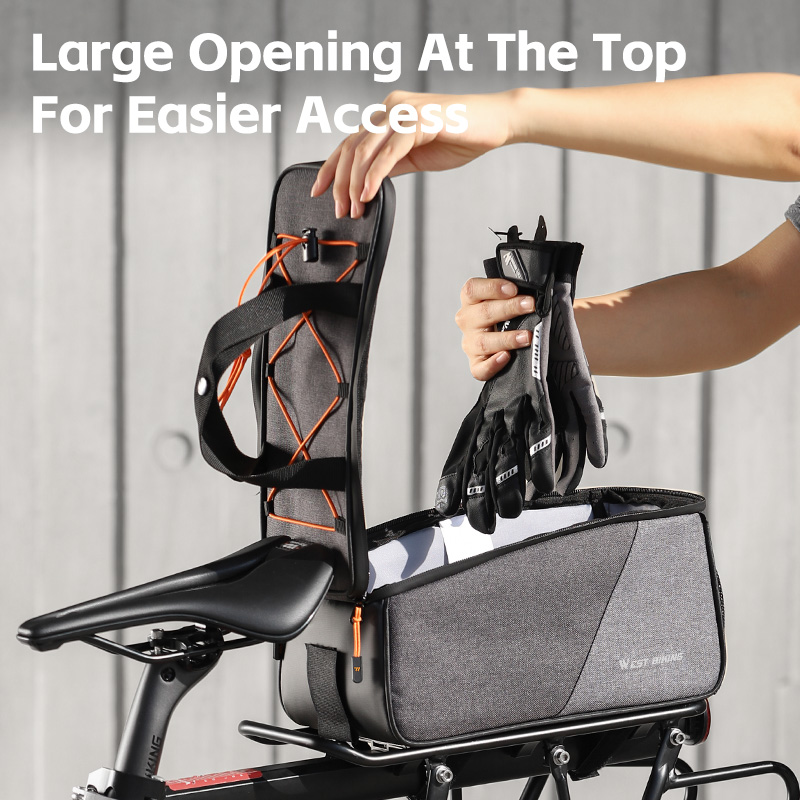 WEST BIKING กระเป๋าใส่แร็คจักร - Cycling Gear Storage Rack บทวิจารณ์และราคา