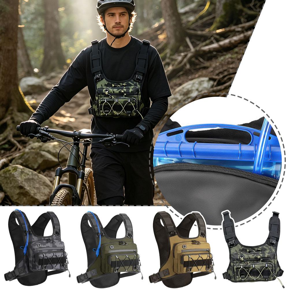 เสื้อกั๊กใส่น้ำสำหรับวิ่ง ปั่น - Cycling Gear Vest บทวิจารณ์และราคา