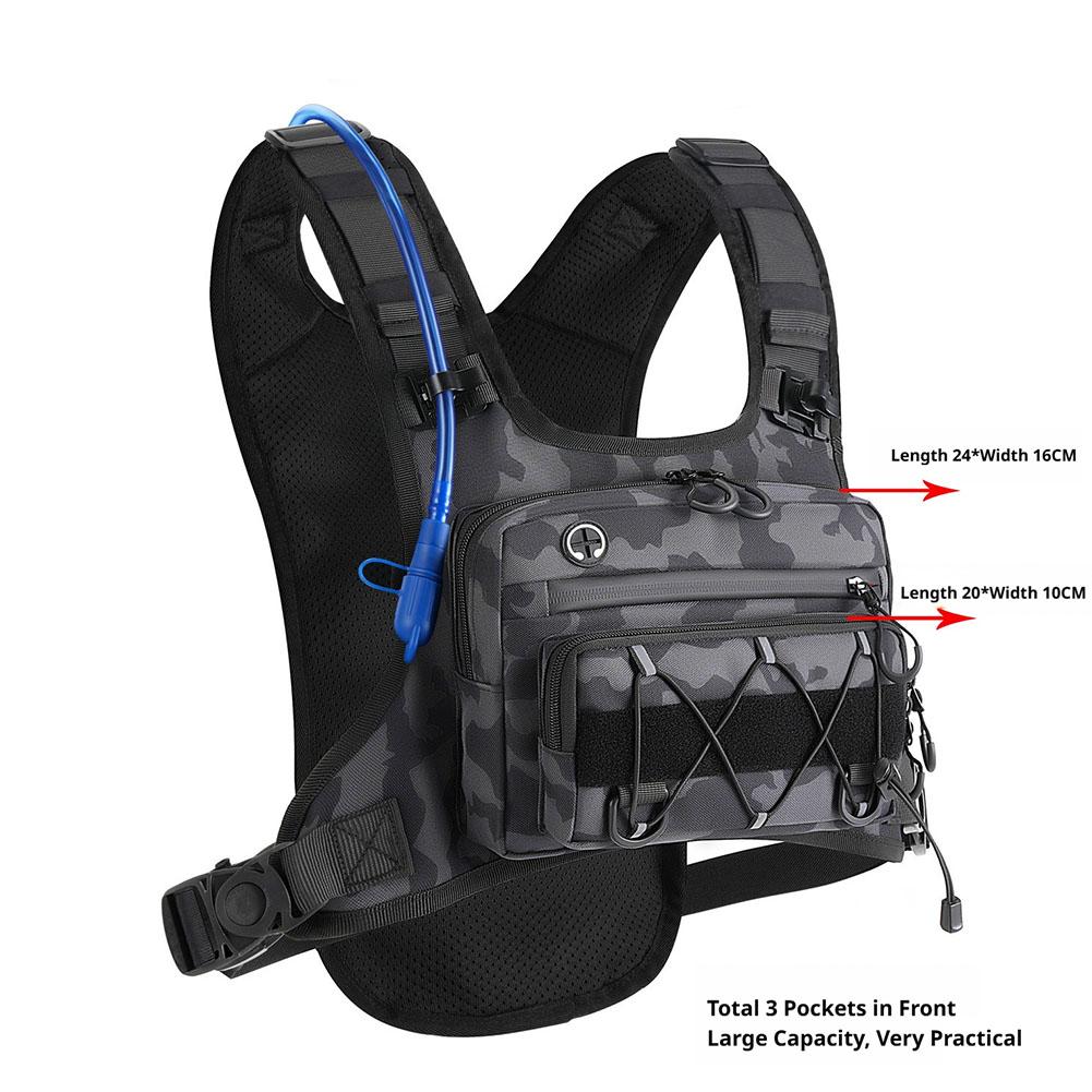 เสื้อกั๊กใส่น้ำสำหรับวิ่ง ปั่น - Cycling Gear Vest บทวิจารณ์และราคา