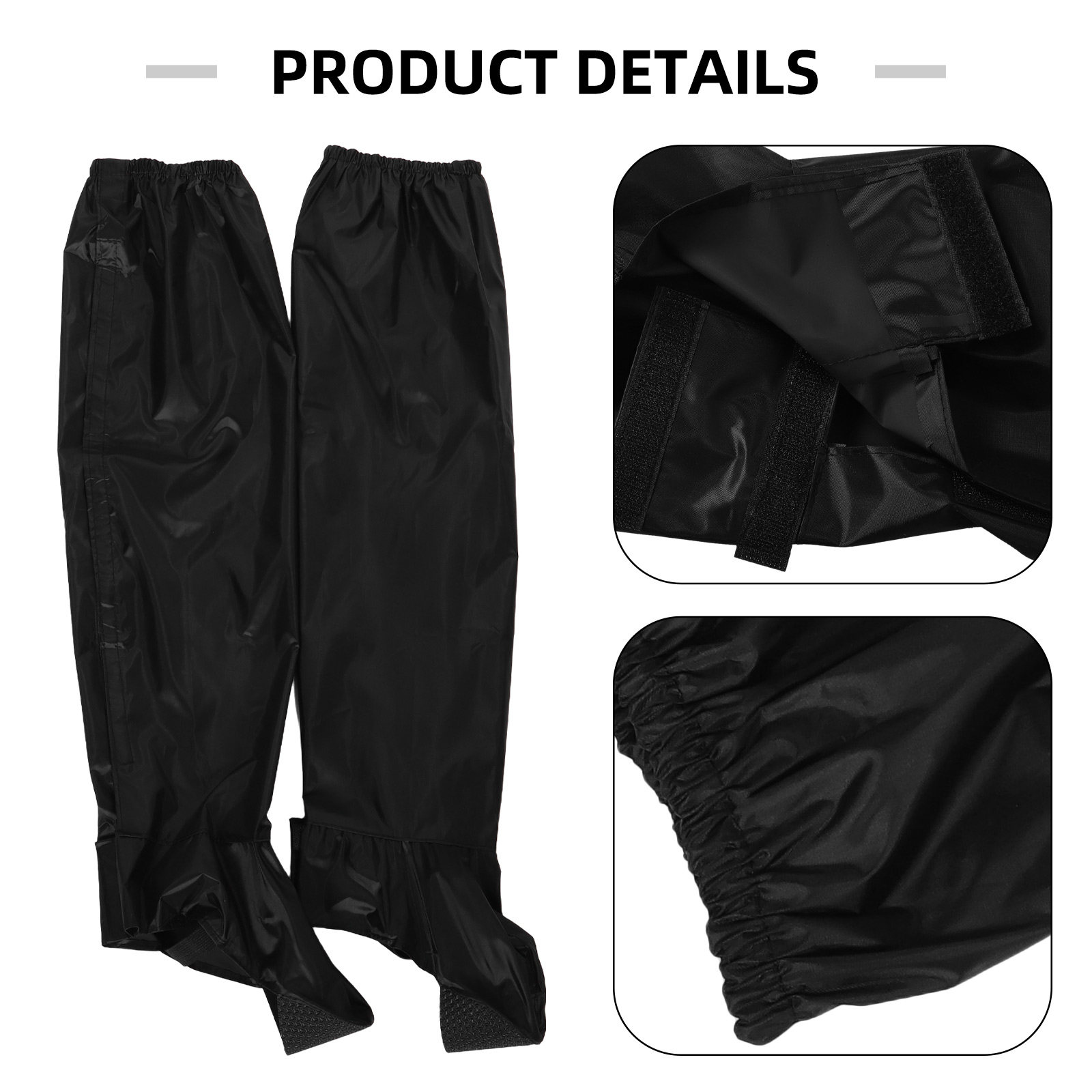 กางเกงกันฝนสำหรับผู้ชาย อุปกรณ - Cycling Gear Waterproof บทวิจารณ์และราคา