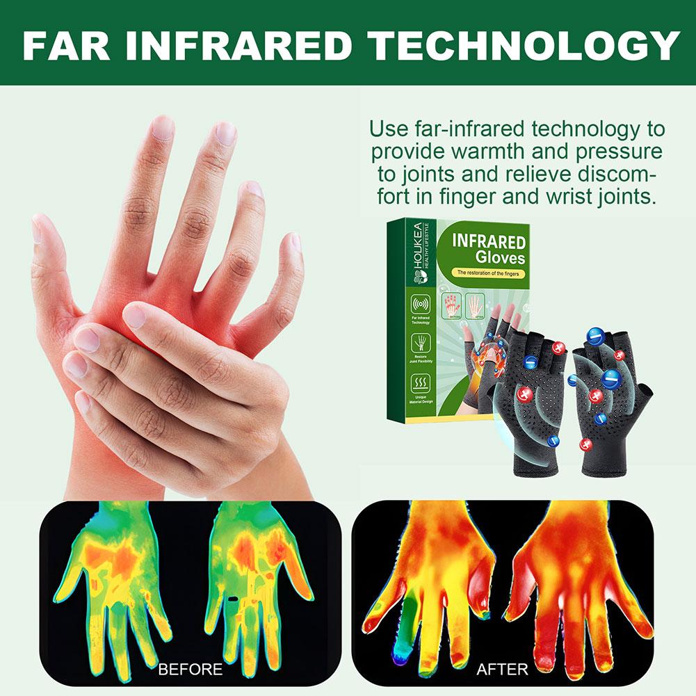 ถุงมือบีบอัดบรรเทาอาการปวดข้ออ - Cycling Glove บทวิจารณ์และราคา