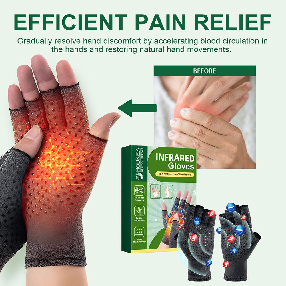ถุงมือบีบอัดบรรเทาอาการปวดข้ออ - Cycling Glove บทวิจารณ์และราคา