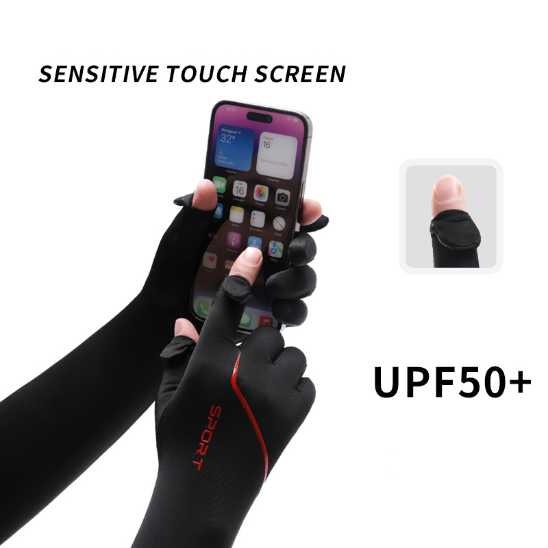 ปลอกแขนกันแดดแบบยาวสำหรับผู้ชา - Cycling Glove บทวิจารณ์และราคา