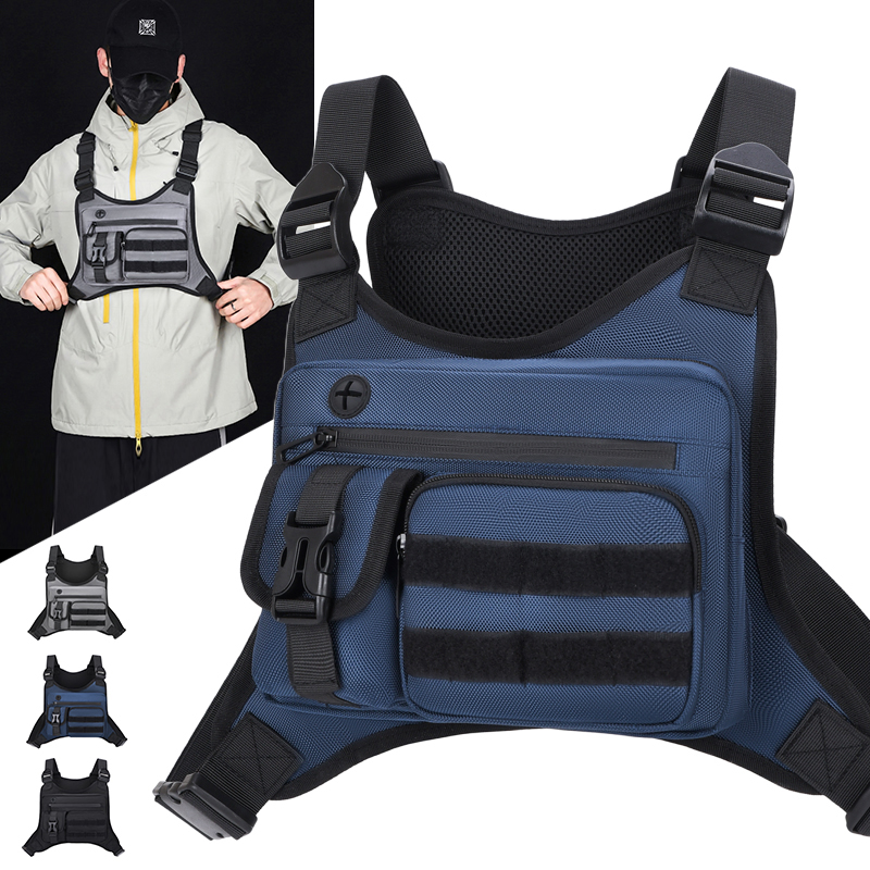 กระเป๋าคาดอกแบบยุทธวิธีสำหรับผ - Cycling Gear Waterproof บทวิจารณ์และราคา