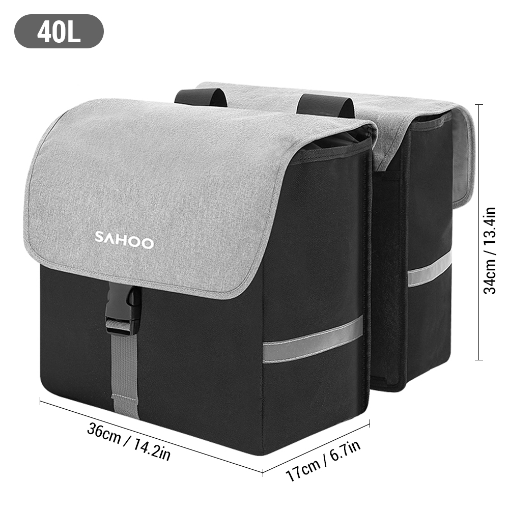 ซาฮาโอะกระเป๋าข้างจักรยานกระเป - Cycling Gear Storage Rack บทวิจารณ์และราคา