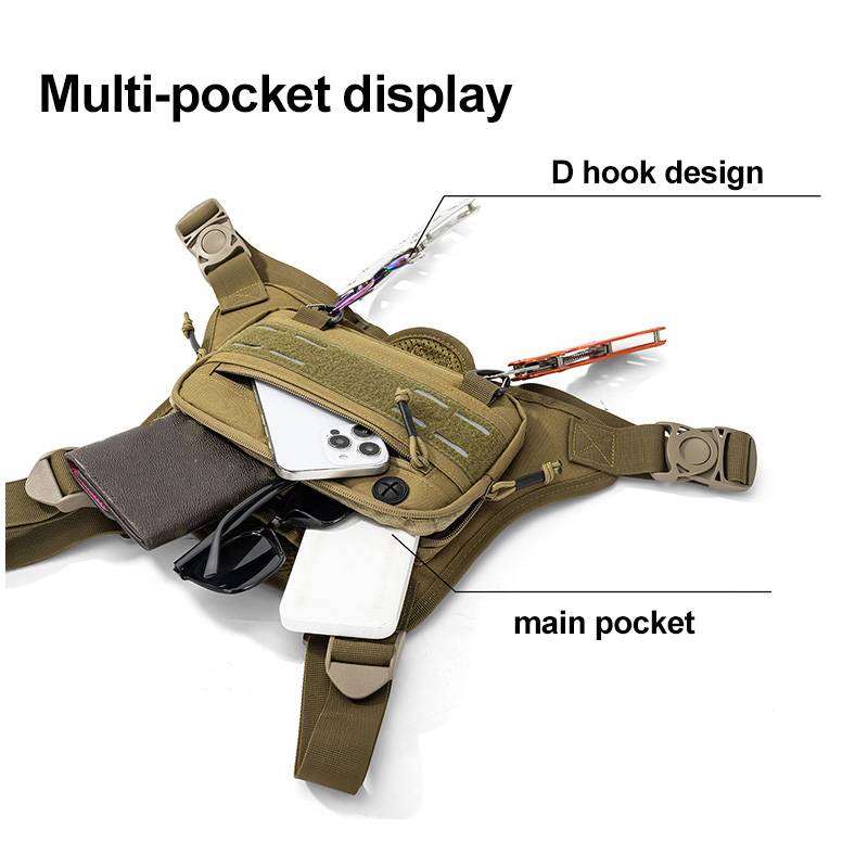 กระเป๋าคาดอกแบบยุทธวิธีสำหรับต - Cycling Gear Vest บทวิจารณ์และราคา
