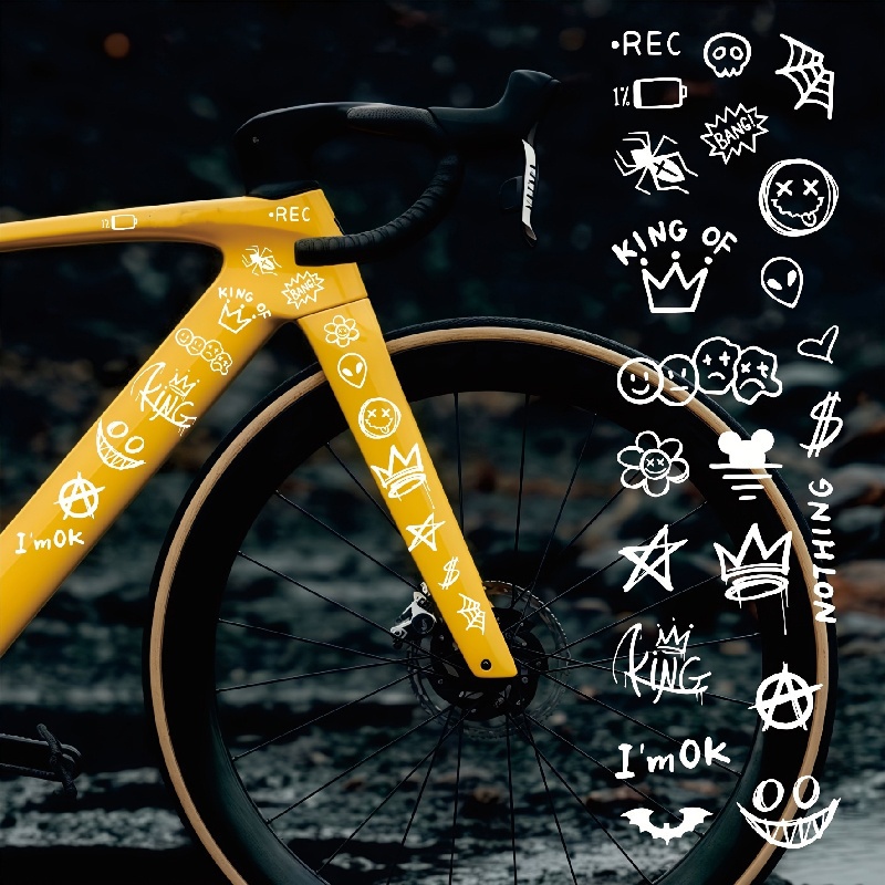 ชุดสติ๊กเกอร์ตกแต่งลายกราฟฟิตี - Cycling Gear Storage Rack บทวิจารณ์และราคา