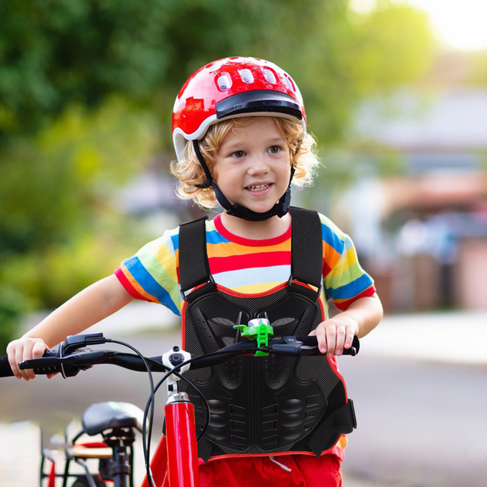 เสื้อเกราะป้องกันสำหรับเด็ก ขน - Cycling Gear Vest บทวิจารณ์และราคา