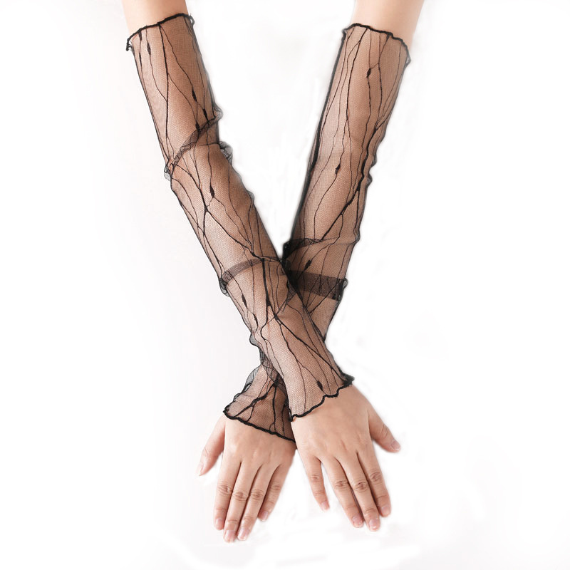 ถุงมือครึ่งนิ้วแขนยาวสำหรับผู้ - Cycling Glove บทวิจารณ์และราคา