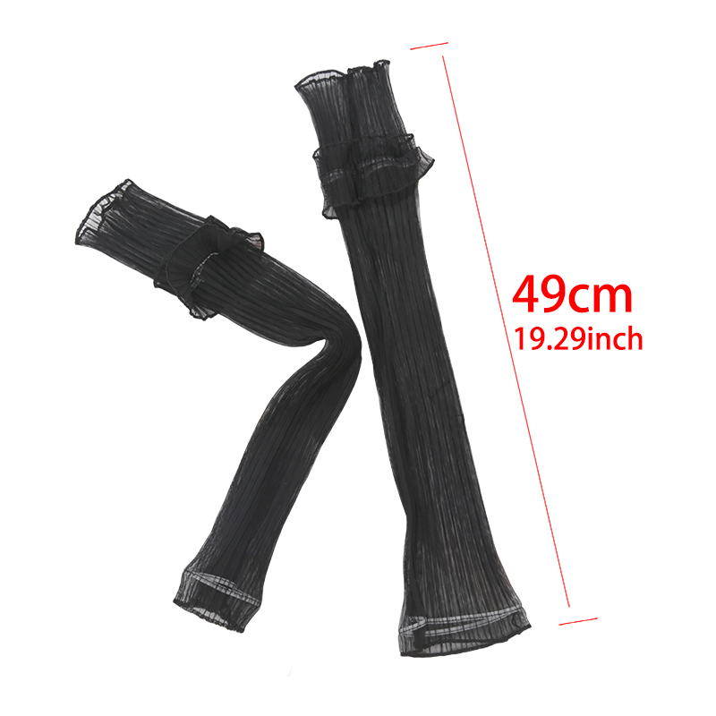1 คู่ผ้าไหมน้ําแข็งแขนยาว Sun- - Cycling Glove บทวิจารณ์และราคา