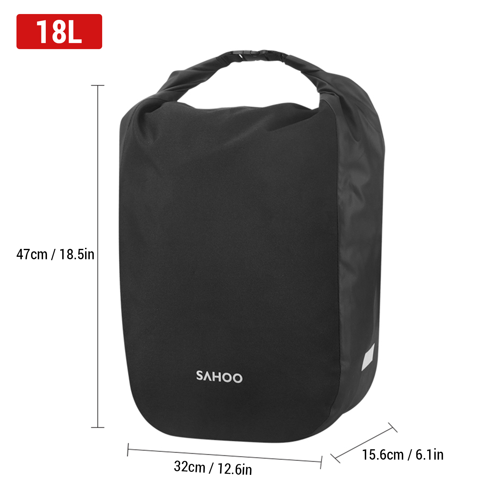 กระเป๋าที่นั่งหลังจักรยาน18L/1 - Cycling Gear Storage Rack บทวิจารณ์และราคา