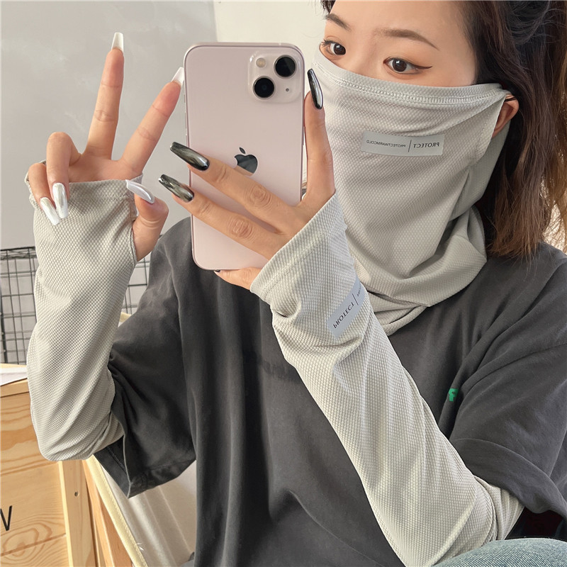 2 ชิ้นชุด Sun UV Protection แข - Cycling Glove บทวิจารณ์และราคา