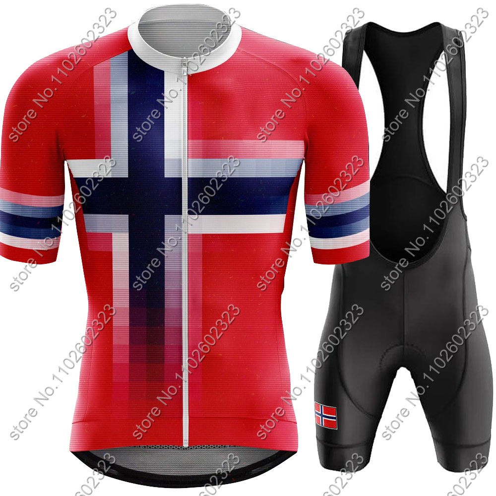 2024 Norway ชุดทีมชาติเสื้อเจอ - Cycling Gear Waterproof บทวิจารณ์และราคา