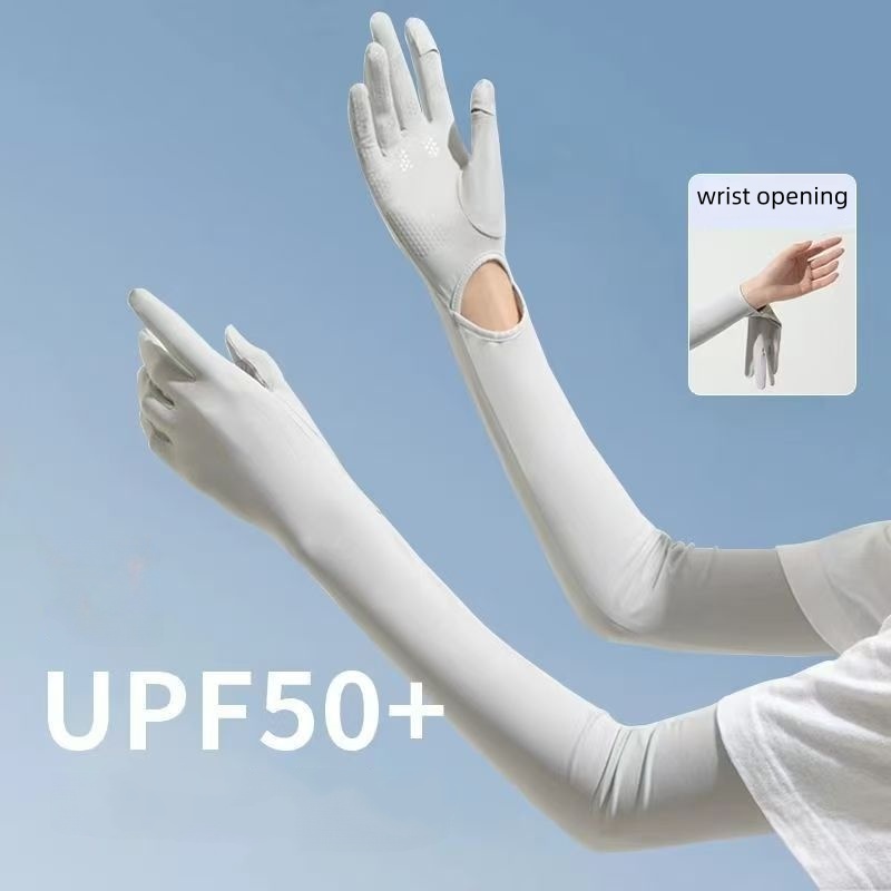 ปลอกแขนกันแดด UPF50+ ไอซ์ซิลค์ - Cycling Glove บทวิจารณ์และราคา