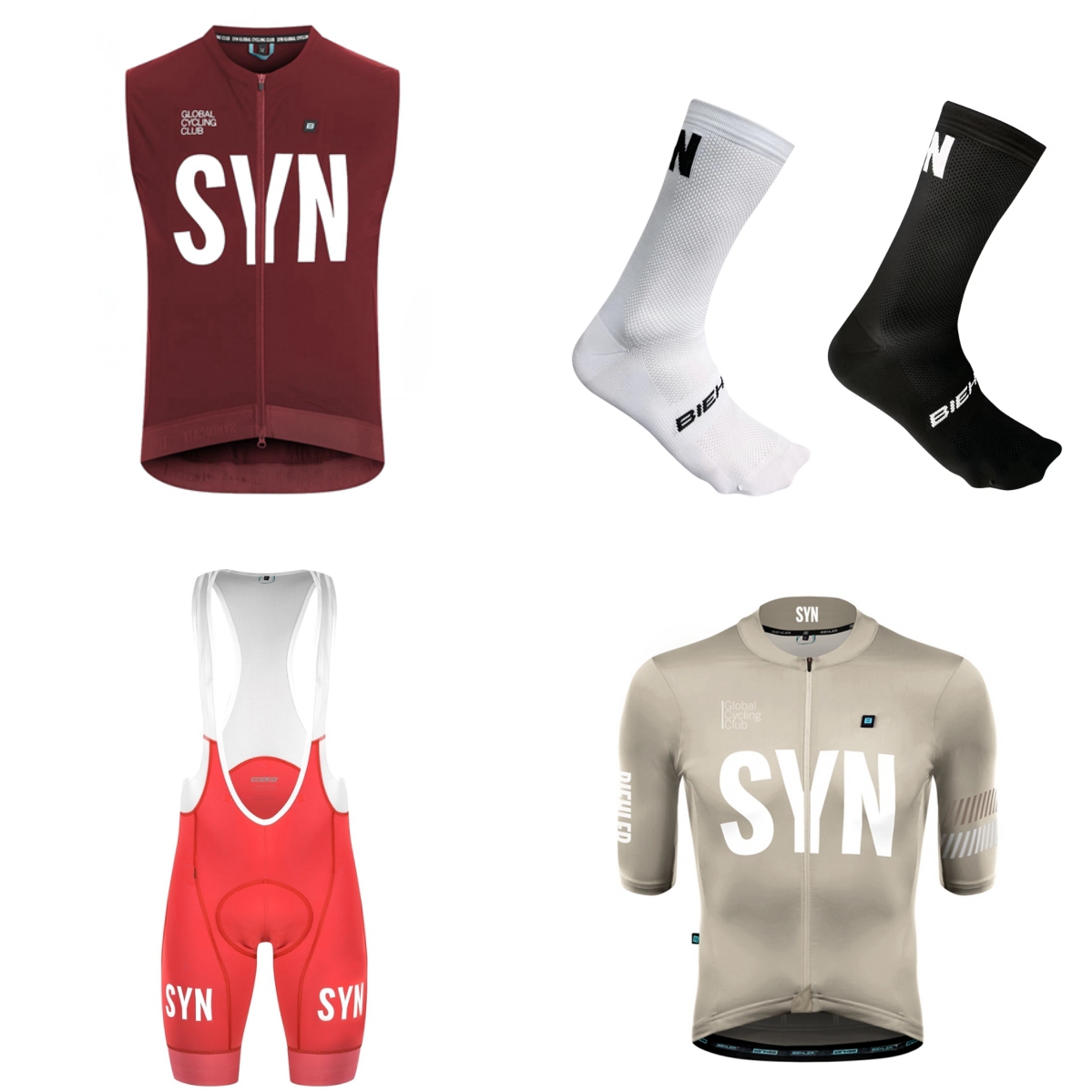 ชุดปั่นจักรยานแขนสั้นสำหรับฤดู - Cycling Gear Waterproof บทวิจารณ์และราคา